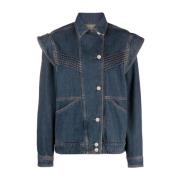 Isabel Marant Harmon Jacka Blue, Dam