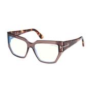 Tom Ford Stiliga Svarta Solglasögon Brown, Unisex