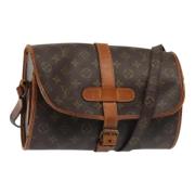 Louis Vuitton Vintage Pre-owned Canvas louis-vuitton-vskor Brown, Dam