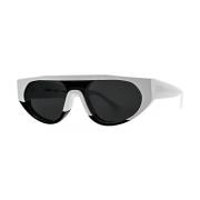 Thierry Lasry Stiliga solglasögon för mode med stil White, Unisex