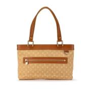 Louis Vuitton Vintage Pre-owned Canvas louis-vuitton-vskor Beige, Dam