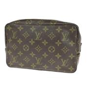 Louis Vuitton Vintage Pre-owned Canvas kuvertvskor Brown, Dam