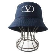 Valentino Vintage Pre-owned Bomull hattar-och-kepsar Blue, Dam