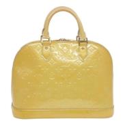 Louis Vuitton Vintage Pre-owned Laeder louis-vuitton-vskor Yellow, Dam