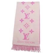 Louis Vuitton Vintage Pre-owned Kashmir sjalar Pink, Dam