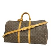 Louis Vuitton Vintage Pre-owned Canvas resvskor Brown, Dam