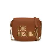 Love Moschino Axelväska - Stor Array Brown, Dam