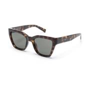 Saint Laurent SL 641 002 Sunglasses Brown, Dam