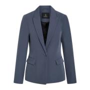 Bruuns Bazaar Vintage Indigo Blazer Jacka Blue, Dam