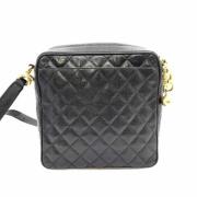 Chanel Vintage Pre-owned Laeder chanel-vskor Black, Dam