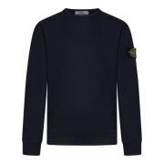 Stone Island Blå Tröja Aw24 Stilren Bekväm Blue, Herr