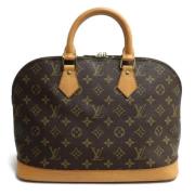 Louis Vuitton Vintage Pre-owned Canvas handvskor Brown, Dam