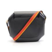 Hermès Vintage Pre-owned Tyg axelremsvskor Black, Dam