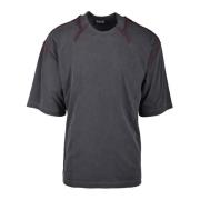 Diesel Bomull T-shirt Gray, Herr