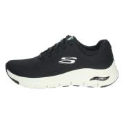 Skechers Sneakers Black, Dam