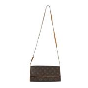 Louis Vuitton Vintage Pre-owned Canvas louis-vuitton-vskor Brown, Dam