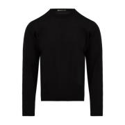 Filippo De Laurentiis Svarta Sweaters Modell Gc1Ml Rm16R Black, Herr