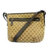 Gucci Vintage Pre-owned Canvas gucci-vskor Brown, Dam