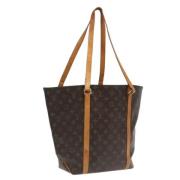 Louis Vuitton Vintage Pre-owned Canvas totevskor Brown, Dam