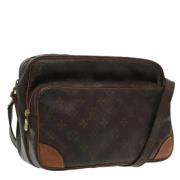 Louis Vuitton Vintage Pre-owned Canvas louis-vuitton-vskor Brown, Dam