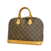 Louis Vuitton Vintage Pre-owned Canvas louis-vuitton-vskor Brown, Dam