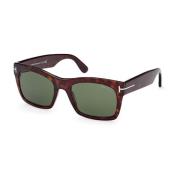 Tom Ford Stiliga svarta solglasögon Brown, Unisex