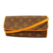 Louis Vuitton Vintage Pre-owned Canvas louis-vuitton-vskor Brown, Dam