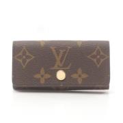 Louis Vuitton Vintage Pre-owned Canvas nyckelhllare Brown, Dam