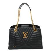 Louis Vuitton Vintage Pre-owned Laeder louis-vuitton-vskor Black, Dam