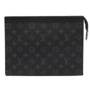 Louis Vuitton Vintage Pre-owned Canvas kuvertvskor Black, Dam