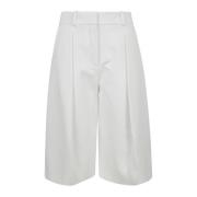 Jacquemus Amalfi Bermuda Shorts White, Dam