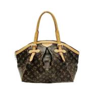 Louis Vuitton Vintage Pre-owned Canvas handvskor Brown, Dam