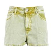 Dondup Bomull Casual Shorts Green, Dam