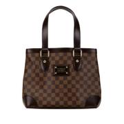 Louis Vuitton Vintage Pre-owned Canvas handvskor Brown, Dam