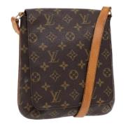 Louis Vuitton Vintage Pre-owned Canvas louis-vuitton-vskor Brown, Dam