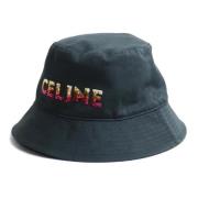 Celine Vintage Pre-owned Bomull hattar-och-kepsar Black, Dam