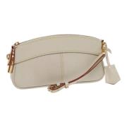 Louis Vuitton Vintage Pre-owned Laeder kuvertvskor White, Dam