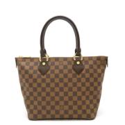 Louis Vuitton Vintage Pre-owned Canvas axelremsvskor Brown, Dam