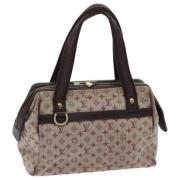 Louis Vuitton Vintage Pre-owned Canvas handvskor Red, Dam