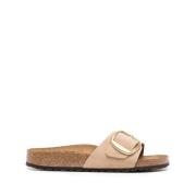 Birkenstock Beige Sandaler för Sommaroutfits Beige, Dam