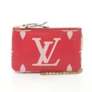 Louis Vuitton Vintage Pre-owned Canvas louis-vuitton-vskor Red, Dam