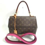 Louis Vuitton Vintage Pre-owned Tyg louis-vuitton-vskor Brown, Dam