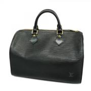 Louis Vuitton Vintage Pre-owned Tyg louis-vuitton-vskor Black, Dam