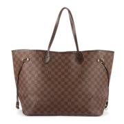 Louis Vuitton Vintage Pre-owned Canvas louis-vuitton-vskor Brown, Dam