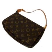 Louis Vuitton Vintage Pre-owned Canvas louis-vuitton-vskor Brown, Dam