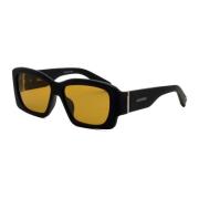 Jacquemus Jac60 C5Sun Sunglasses Black, Dam