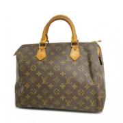 Louis Vuitton Vintage Pre-owned Tyg louis-vuitton-vskor Brown, Dam