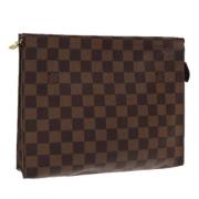 Louis Vuitton Vintage Pre-owned Canvas necessrer Brown, Dam