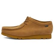 Clarks Gore-Tex Wallabee Oakmoss Nubuck Skor Beige, Herr