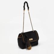 Chloé Pre-owned Pre-owned Canvas axelremsvskor Black, Dam